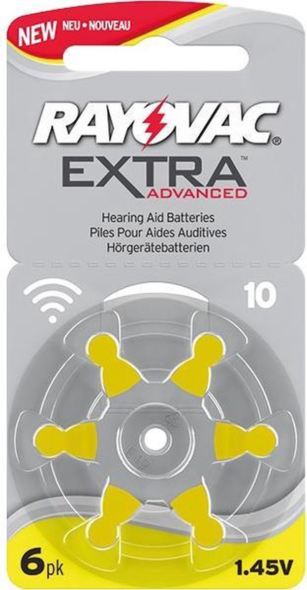 Rayovac advanced Extra Gehoorapparaat Batterijen – 9x5x1cm