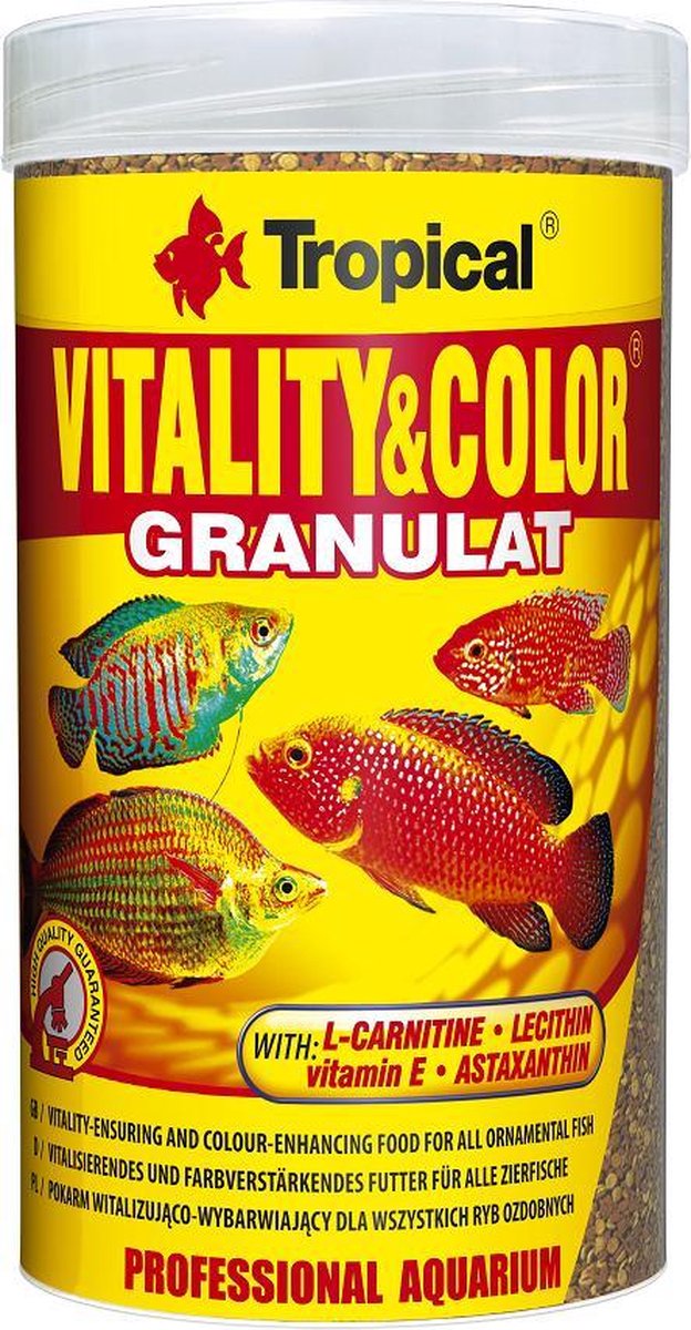 TROPICAL vitality&color granulaat 550gr/1000ml