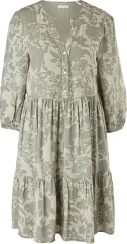 s.Oliver Zomerjurk Dames - Boho Jurk - V Hals - 100% Viscose - Maat XS (34)