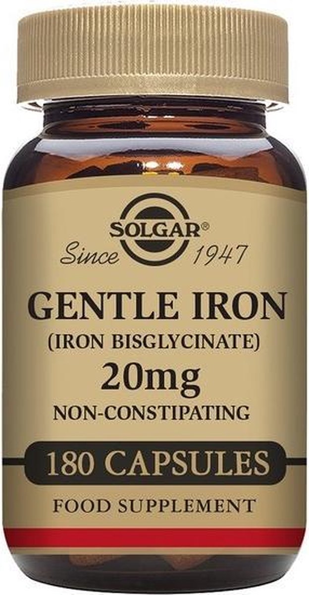 Solgar Gentle Iron 25mg - Ijzer Bisglycinaat 25mg