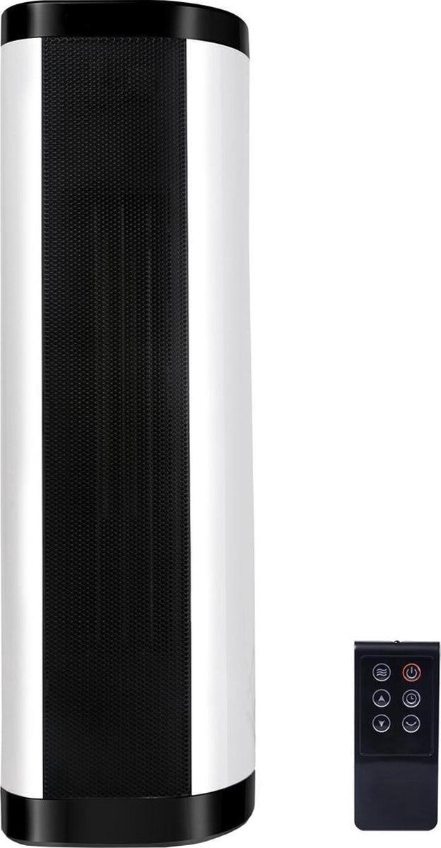 Elektrische Kachel - Igia Trony - Afstandsbediening - Timer - 4 Standen - Zwart/Wit