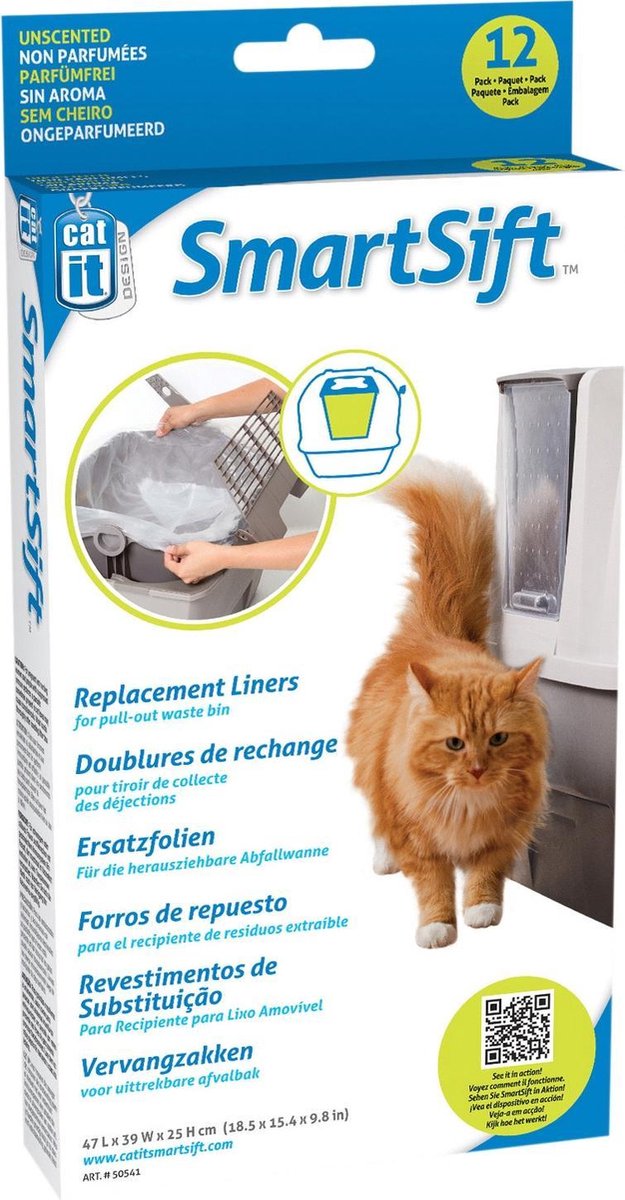 Kattenbakzak Cat It Smart Sift Afvalzak 47x39x25cm