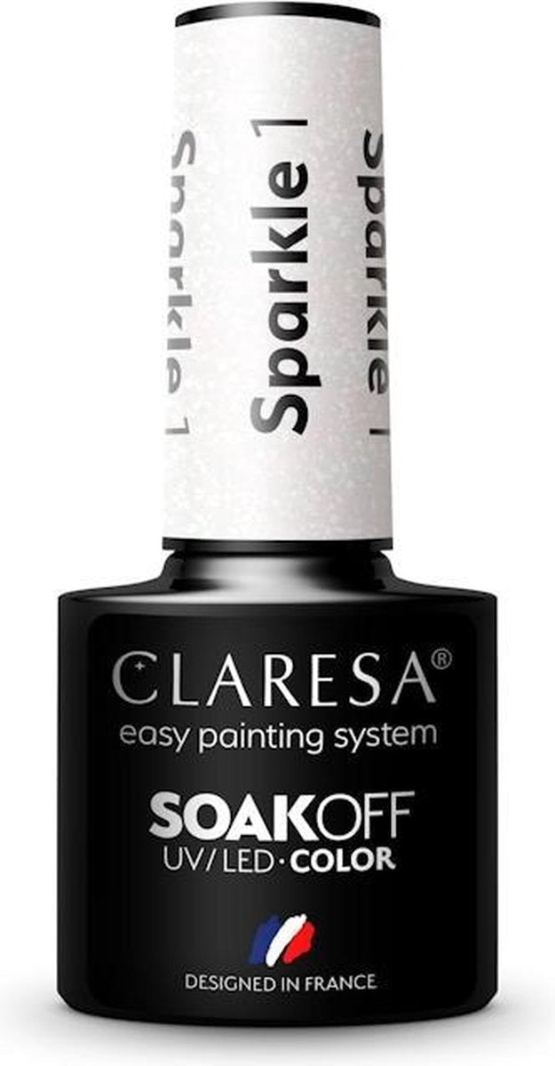 Claresa UV/LED Gellak Sparkle #1 - 5ml.