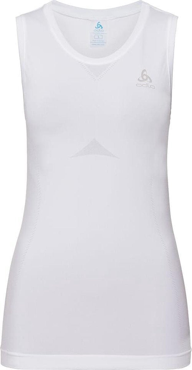 Odlo - Suw top crew neck singlet light - wit - L