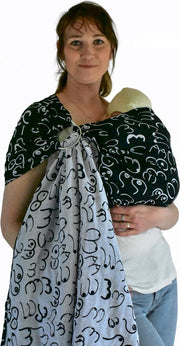 Yaro Boobs Contra Black White -- Ring Sling