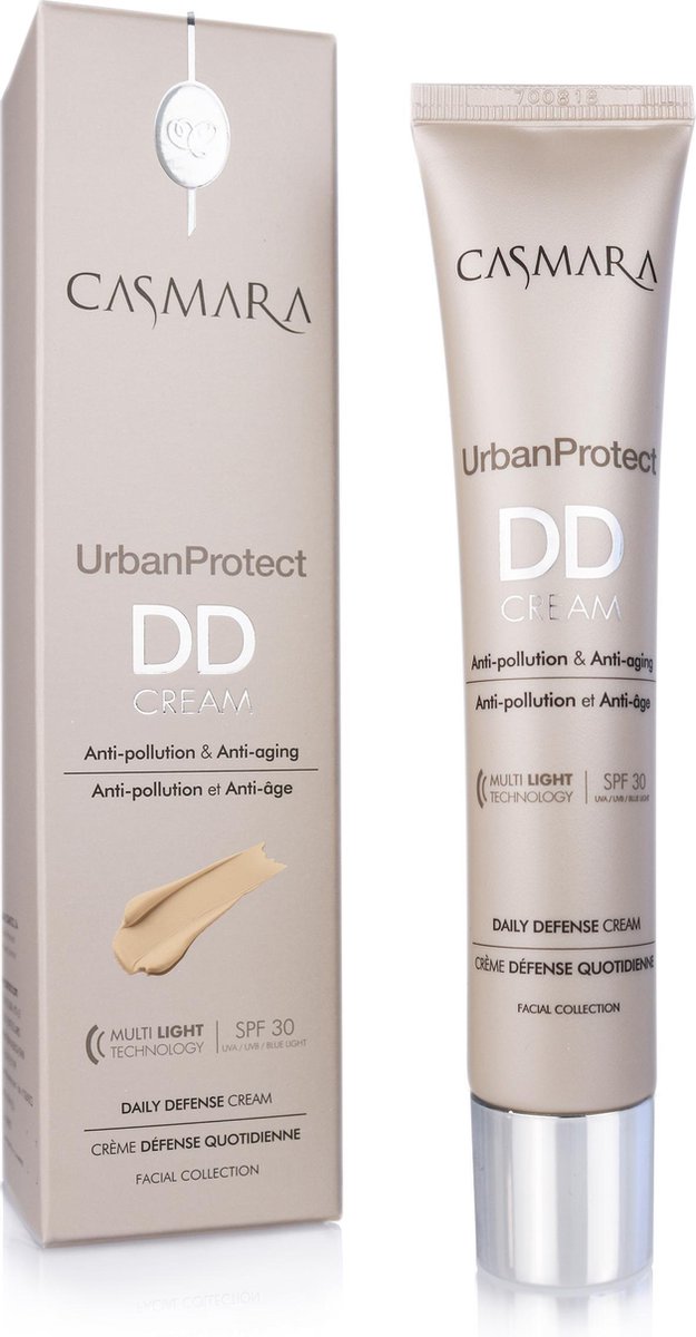 CASMARA DD Cream Urban Protect Natural | 50ml | SPF30 |NEW | Alle huidtypen | Het versterkt de anti-oxidant capaciteit van de huid.
