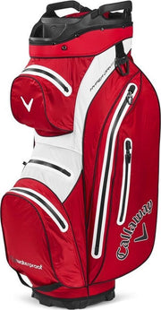 Callaway Hyper Dry 15 Cartbag - Rood Wit