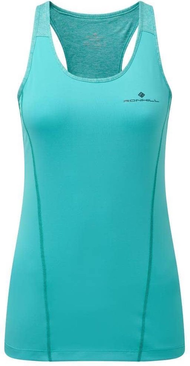 Ron Hill Stride Tank Dames Hardlooptanktop Blauw