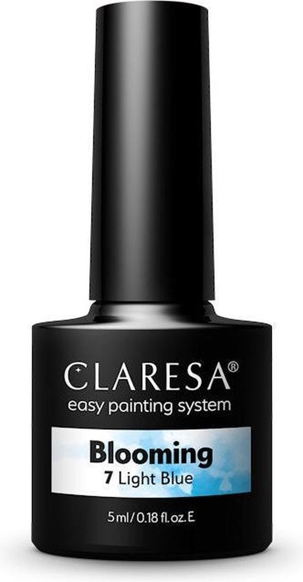Claresa UV/LED Blooming Paint Gel #7 LIGHT BLUE 5ml.