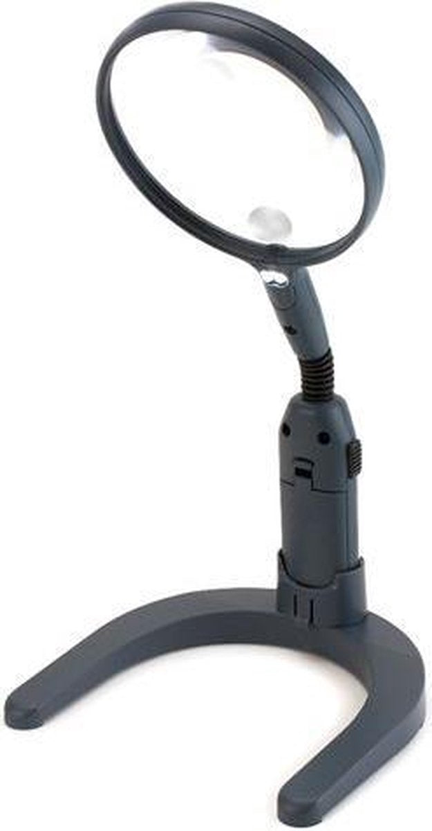 Carson Flexibele Tafelloep met LED 2x110mm