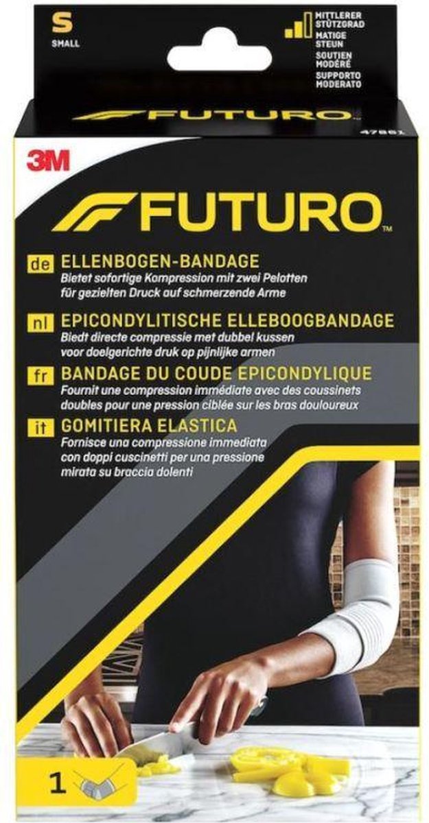 FUTURO™ elleboogsteun met drukkussentje Small