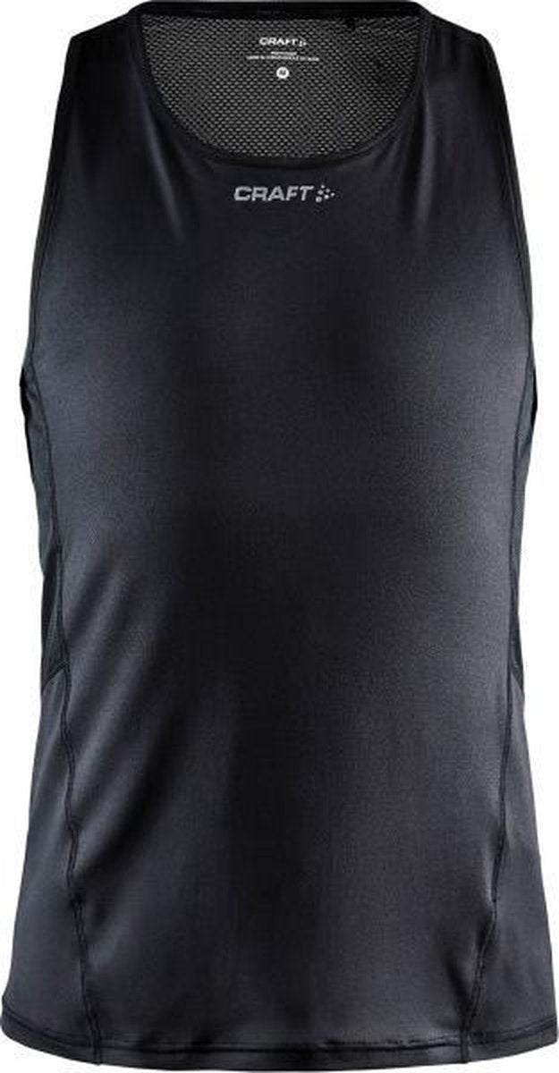 Craft Adv. Essence Singlet Heren - zwart - maat S