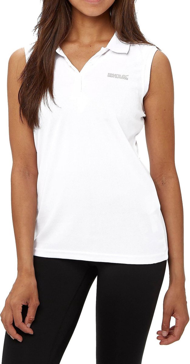 Regatta Tima Outdoor Polo Wit Dames - Maat XS