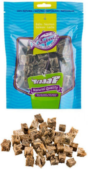 Braaaf Vissnack Zalmhuid Cubes 70 gr