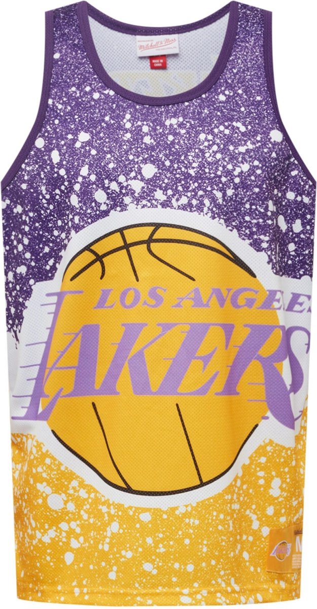Mitchell & Ness shirt jumbotron Wit-M