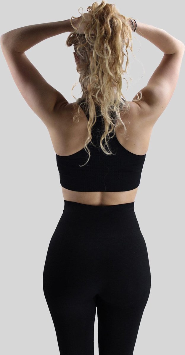 JS Sportkledingset Dames - Zwart - Maat L