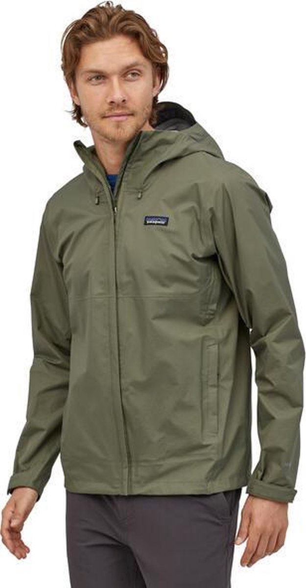 Patagonia Torrentshell 3L heren zomerjas groen