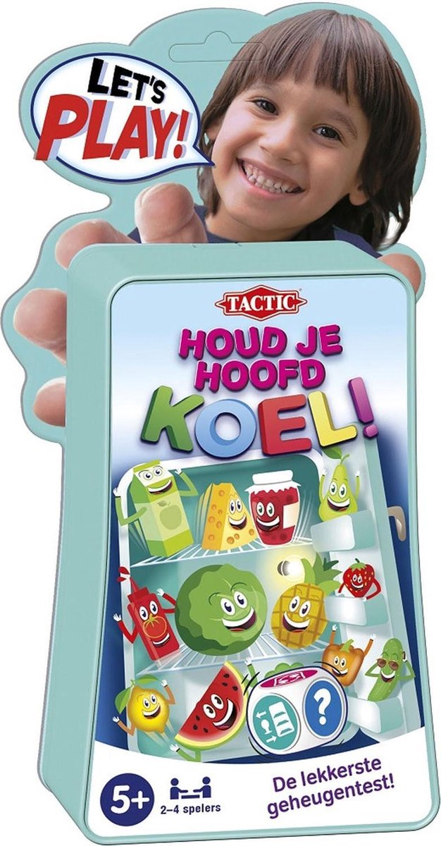 Tactic Geheugenspel Let's Play Houd Je Hoofd Koel