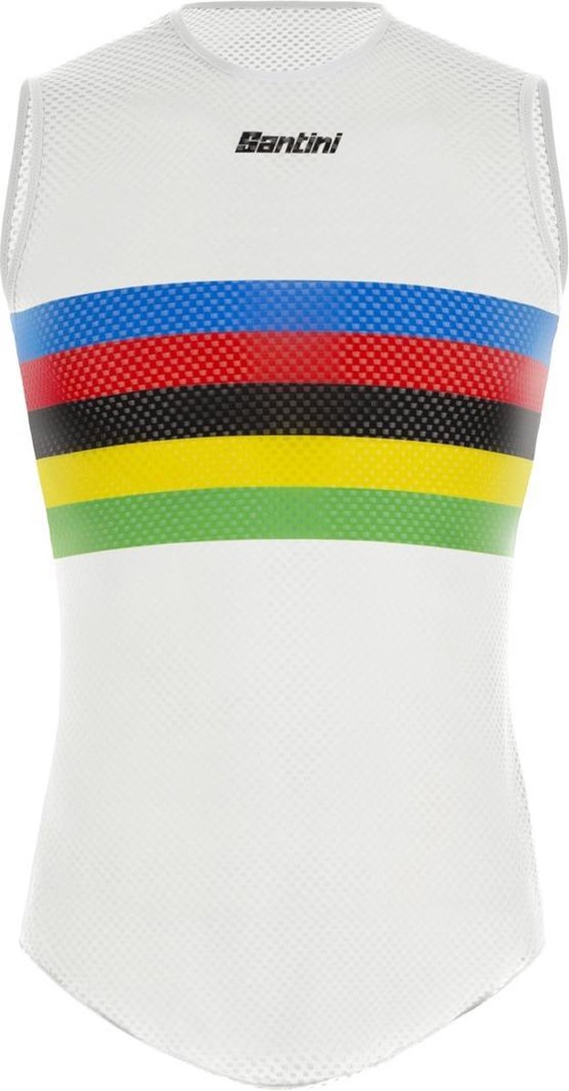 Santini Rainbow Stripes Baselayer - Uci Official