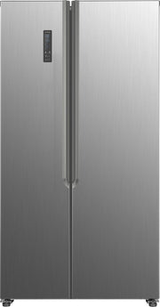 Frilec BONNSBS-636-040EI -  Amerikaanse koelkast - Inox