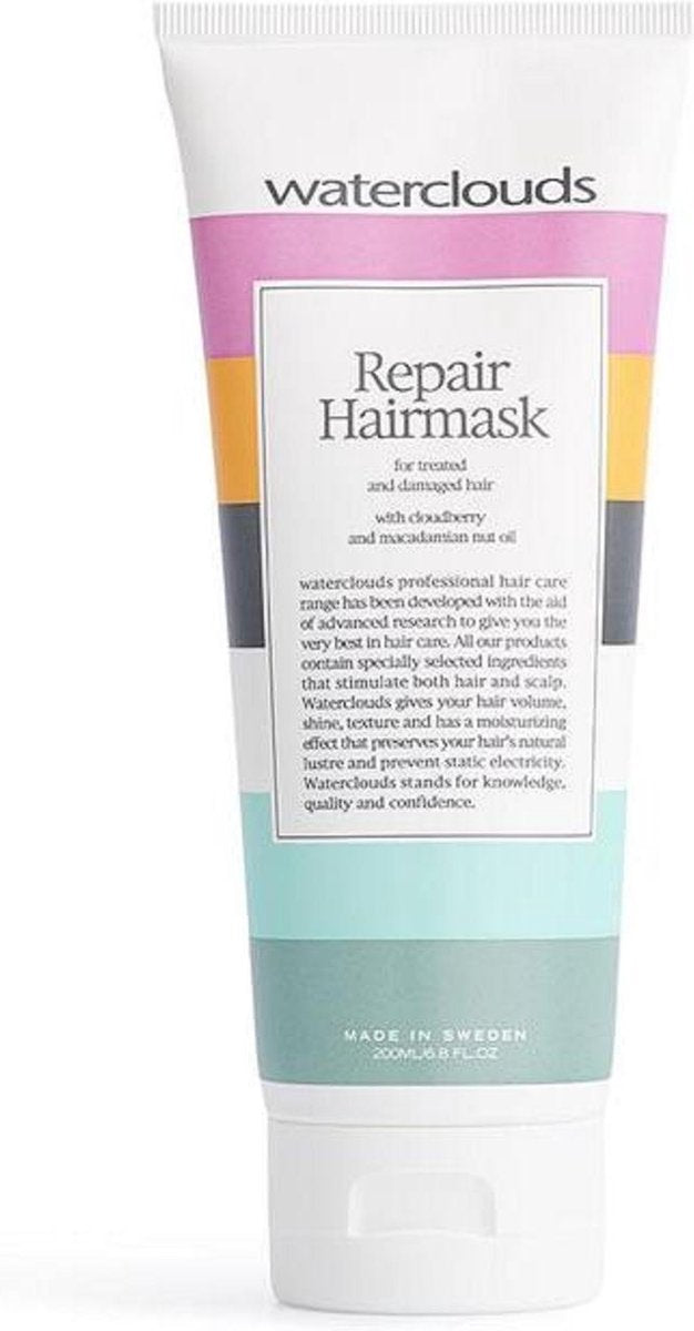 Waterclouds Repair Hairmask-200 ml - Haarmasker droog haar - Haarmasker beschadigd haar