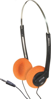 SoundLAB lichtgewicht on-ear stereo hoofdtelefoon / oranje - 1