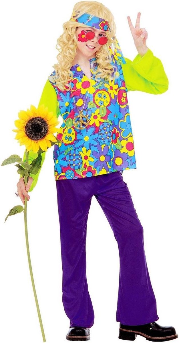Hippiekostuum voor kinderen - Verkleedkleding