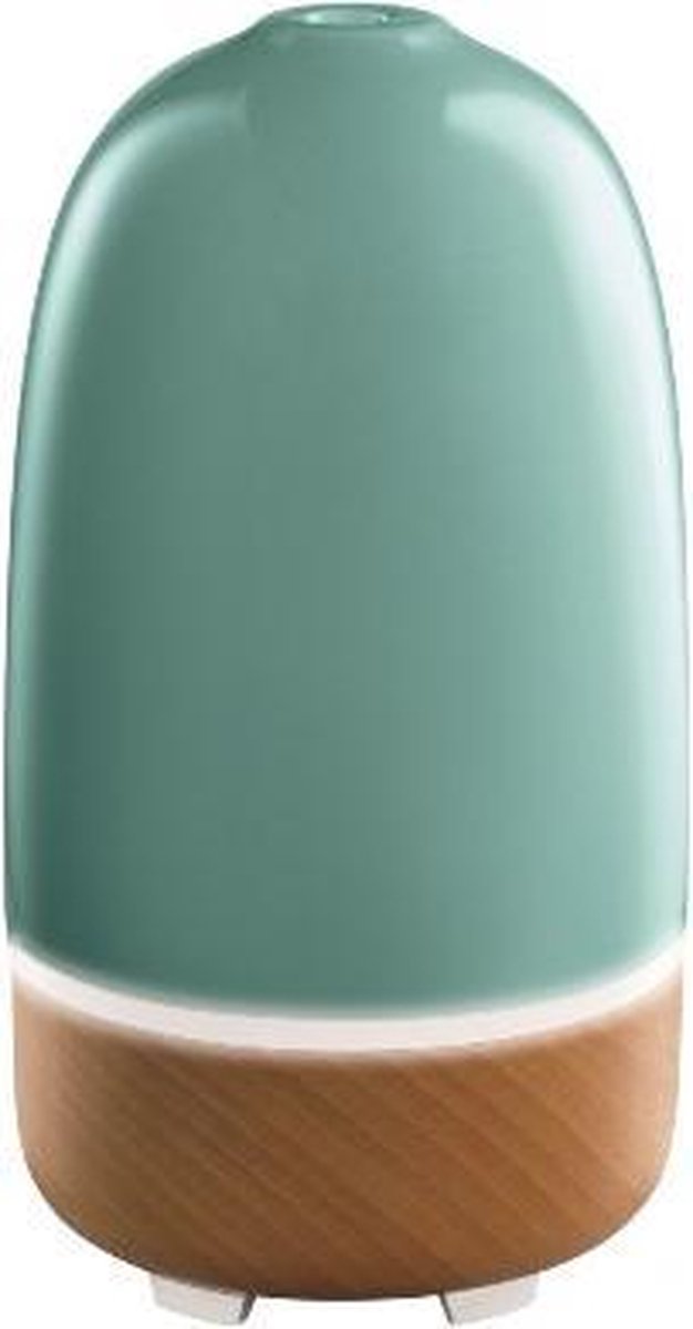 HoMedics Ellia Rise Diffuser - Geurverspreider - aromadiffuser -  Aromatherapie - Keramiek met houtlook