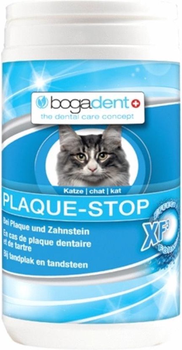 Bogadent Plaque Stop Kat - Gebitsverzorging Kat - 70 gr