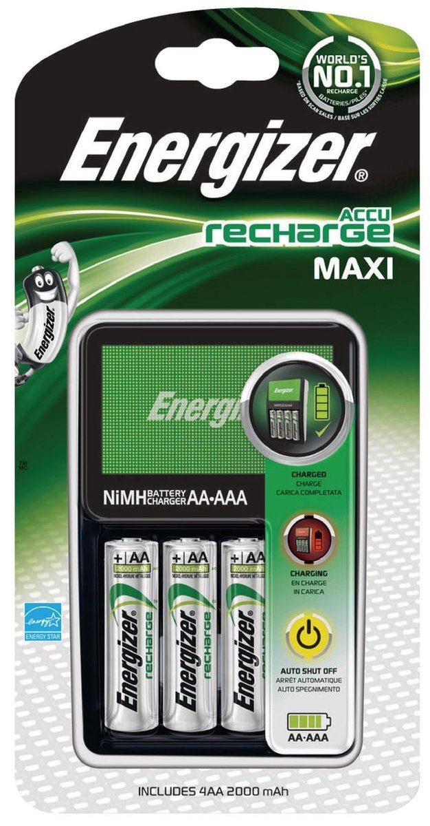 Energizer Maxi Charger AC AA