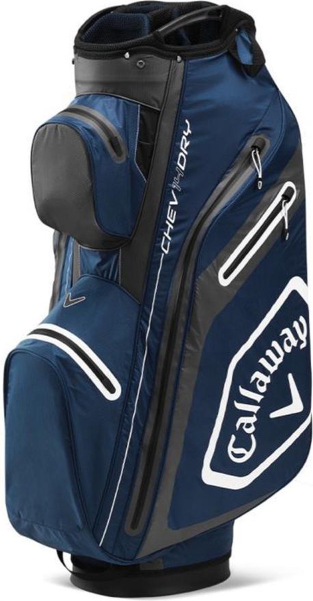CALLAWAY CHEV DRY 14 CARTBAG - ZWART BLAUW Zwart Blauw