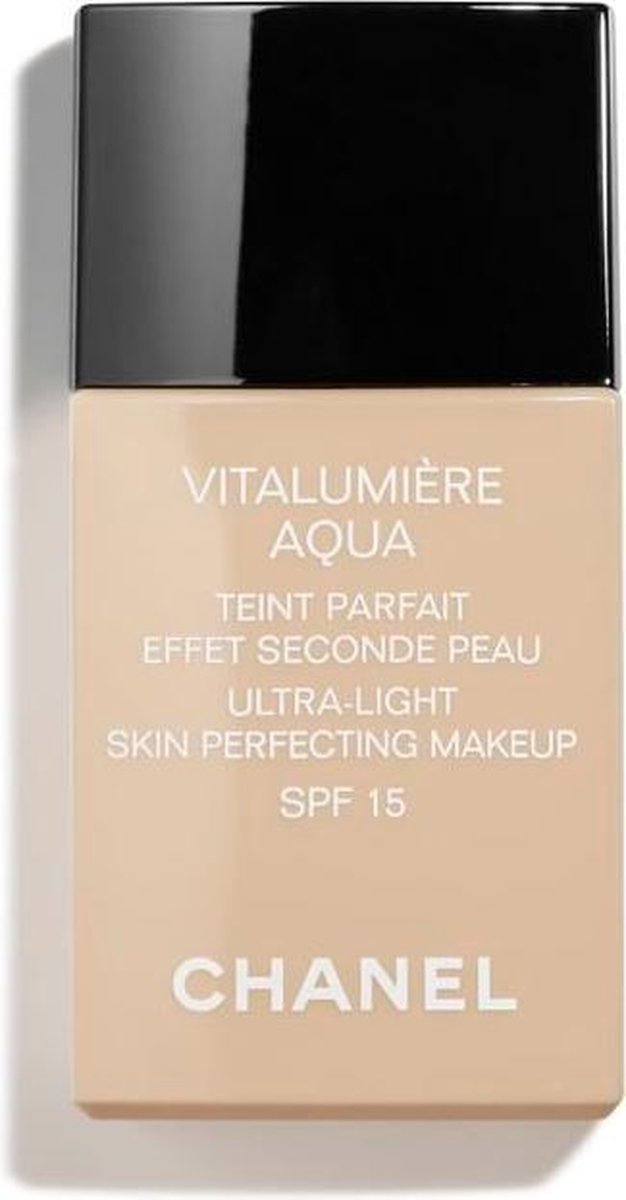 CHANEL Vitalumière Aqua foundationmake-up Fles Crème 30 ml