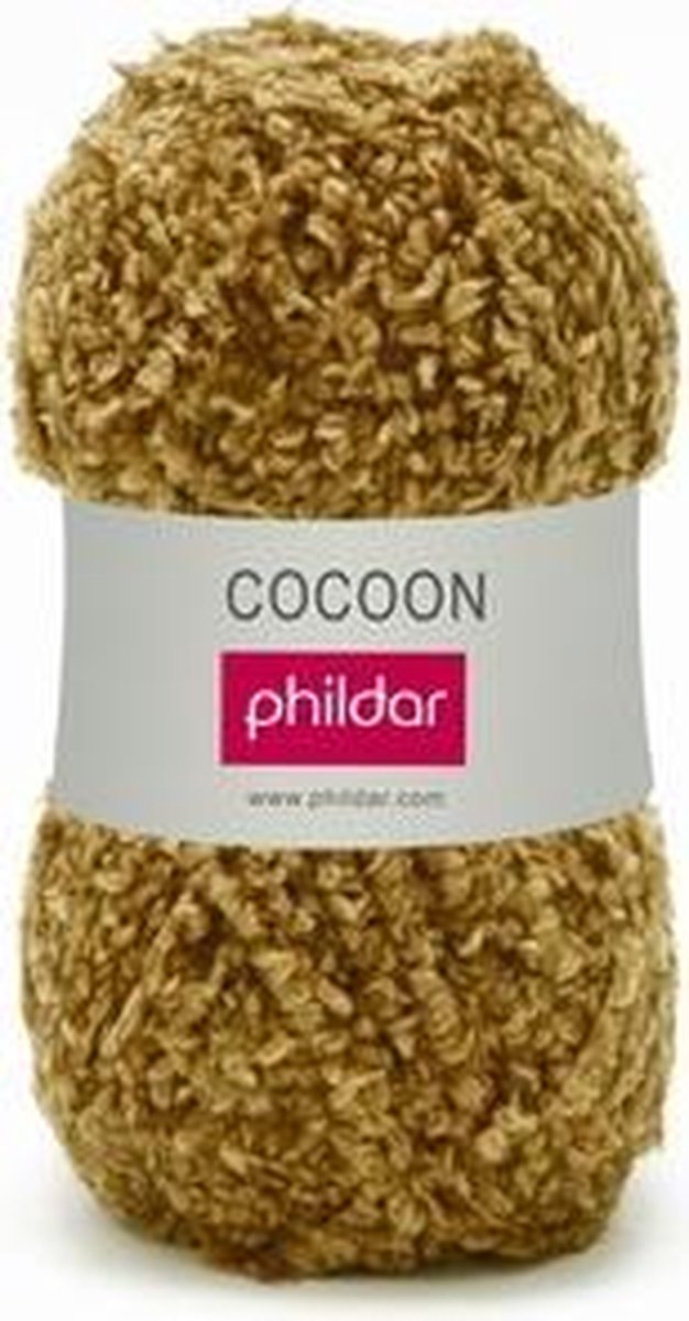 Phildar Cocoon 0105 Mousse PAK MET 7 BOLLEN a 50 GRAM. KL.NUM. 101.
