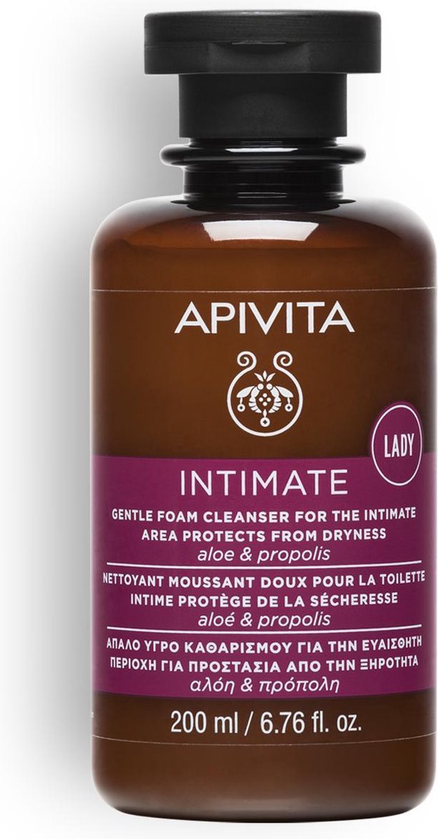 Apivita Intimate Gentle Foam Cleanser Lady