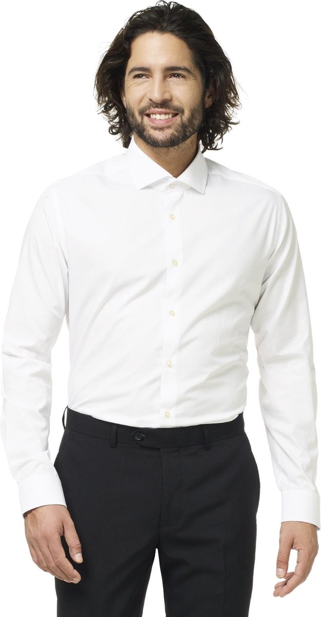 Overhemd White Knight Heren Polyester Wit Mt 3xl