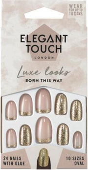 Elegant Touch Born This Way Nails - Kunstnagels - Nagels - Press on nails - Plaknagels - Nepnagels - 24 stuks - Beste Kwaliteit