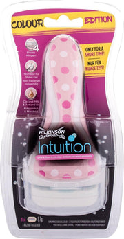Wilkinson Intuition Houder incl. 1 mesje - Limited Color Edition