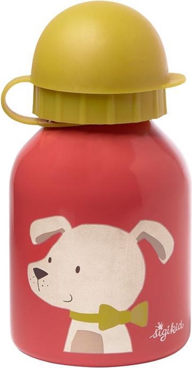 sigikid Stainless steel drinking bottle dog