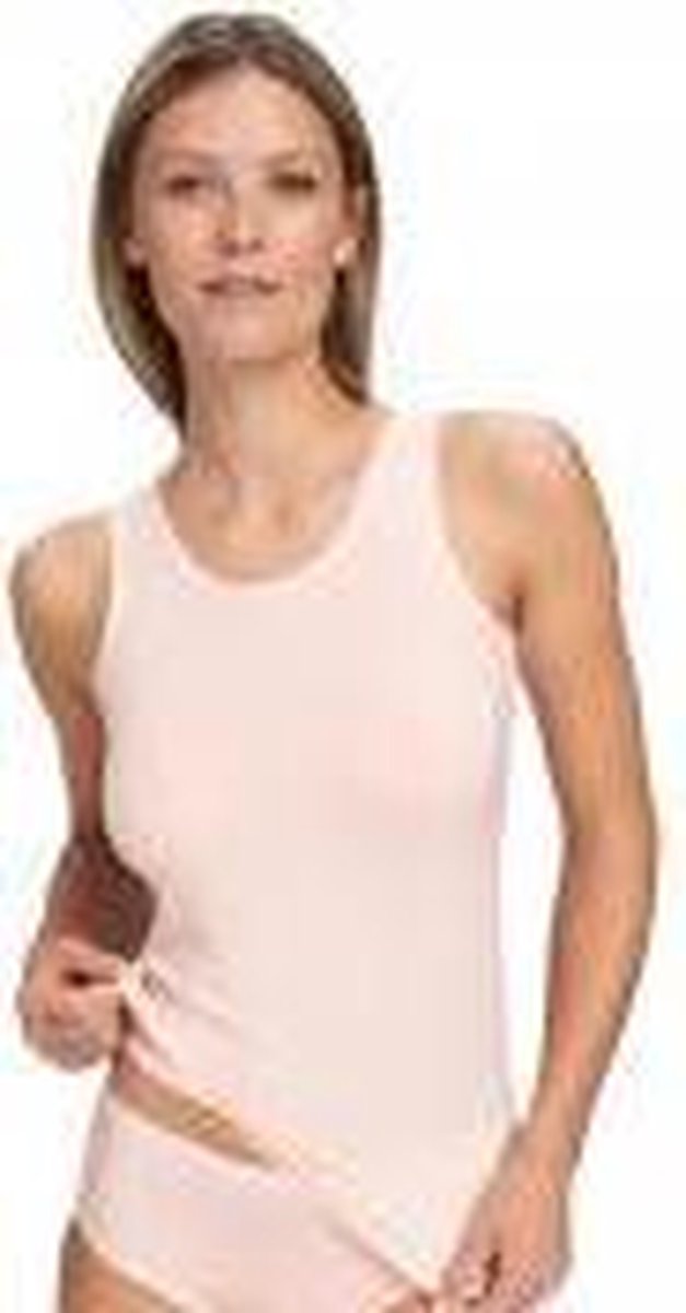 Topje mouwloos Soft & Smooth Susa | soft peach