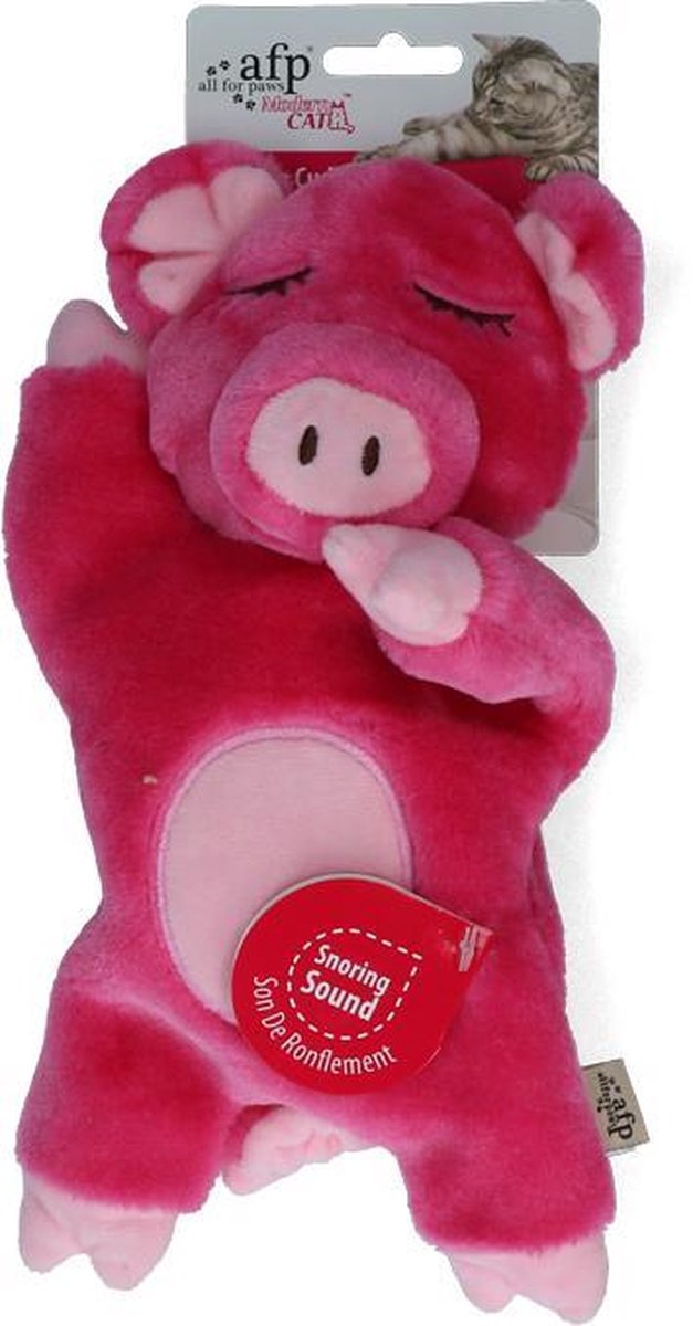 AFP Snoring Cuddler Pig