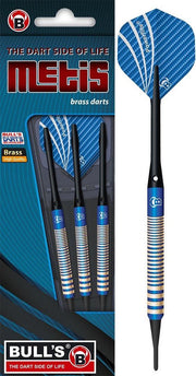 BULL'S Metis Brass Blue Soft Tip - 18 Gram