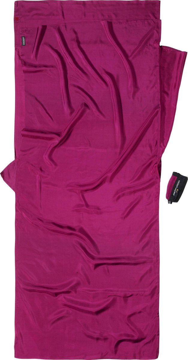 Cocoon TravelSheets 100% Zijde - Mulberry Red