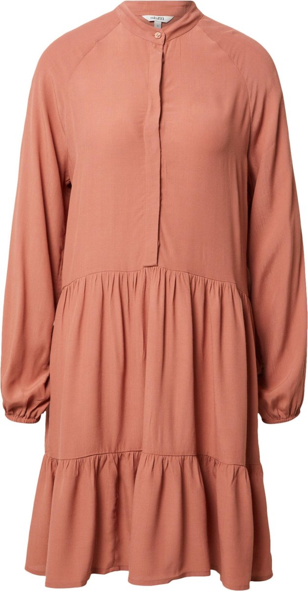 Mbym blousejurk marranie Roestbruin-Xs (36)