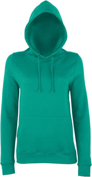 Awdis Gewoon Hoods Vrouwen/dames Girlie College Pullover Hoodie (Jade)