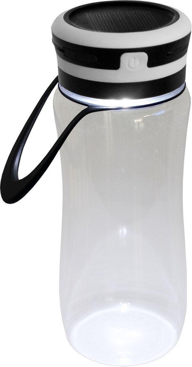 POWERplus Tuna Solar Verlichting Bidon Waterfles Camping lamp zonne-energie | Solar Verlichting  | USB oplaadbaar