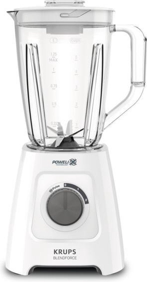 Krups KB 42Q1 2 l Blender voor op aanrecht 600 W Wit