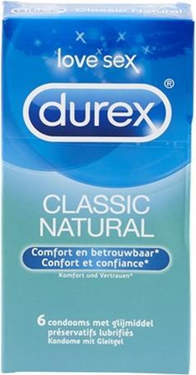 Durex - Durex Classic Natural 6 stuks