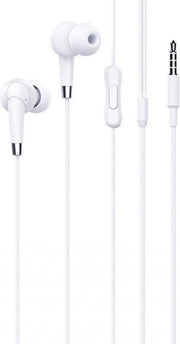Hoco M58 Bedrade In-Ear Oordopjes 3.5mm Jack Headset Wit