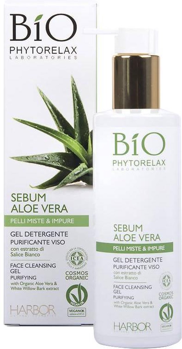 Sebum Aloe Vera Gel Purifying Face Cleansing Gel