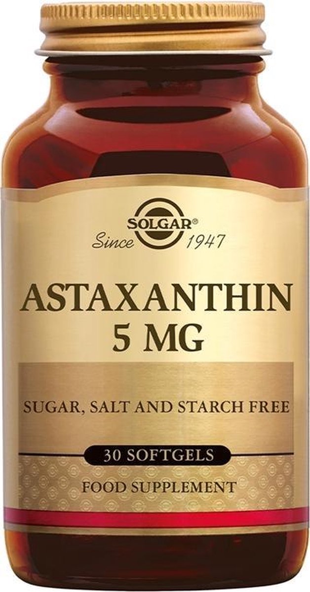 Solgar Vitamins - Astaxanthin 5 mg